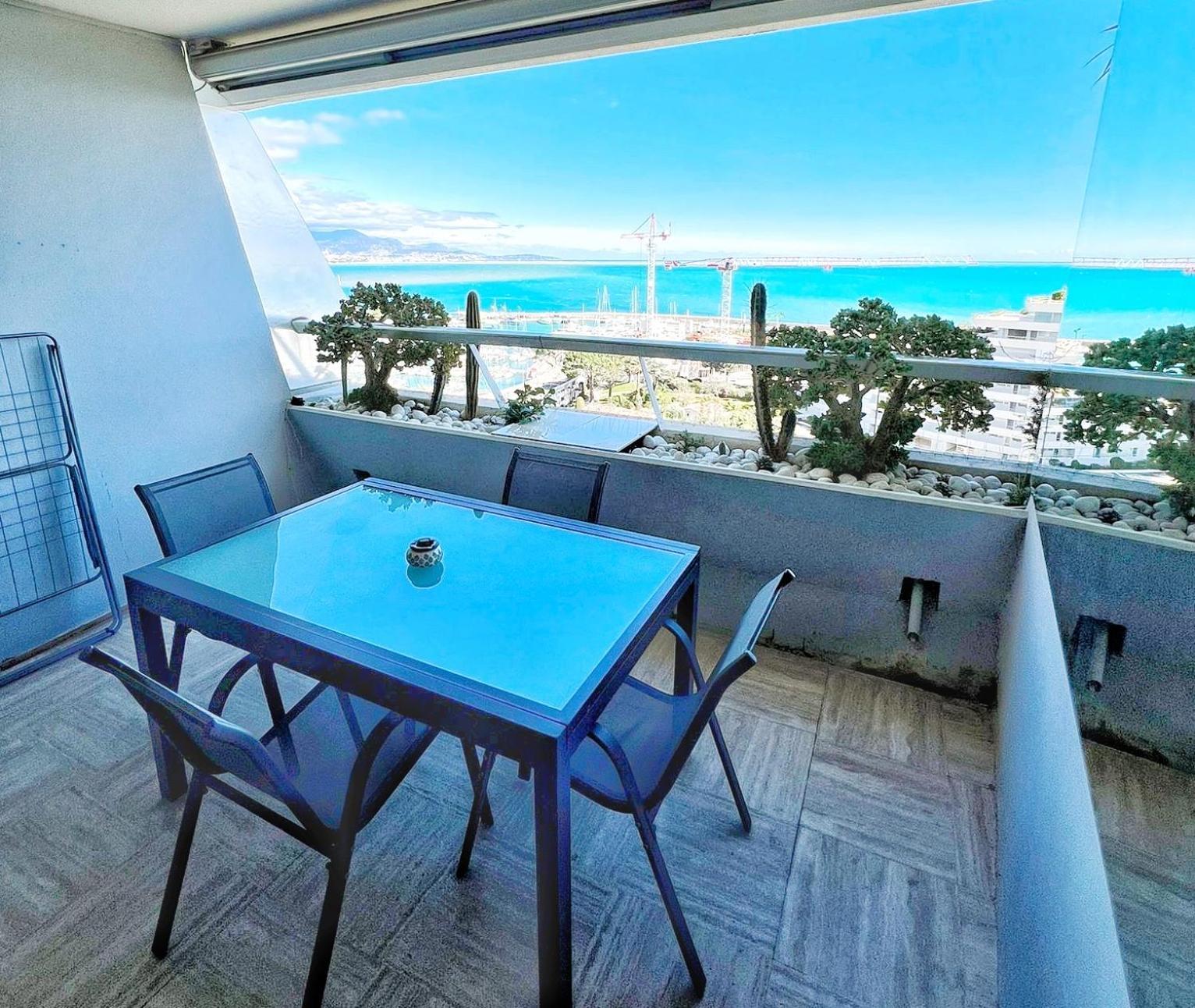 #101 Marina Riviera Bay - Studio 30M2 Avec Terrasse Vue Mer Villeneuve-Loubet Bagian luar foto